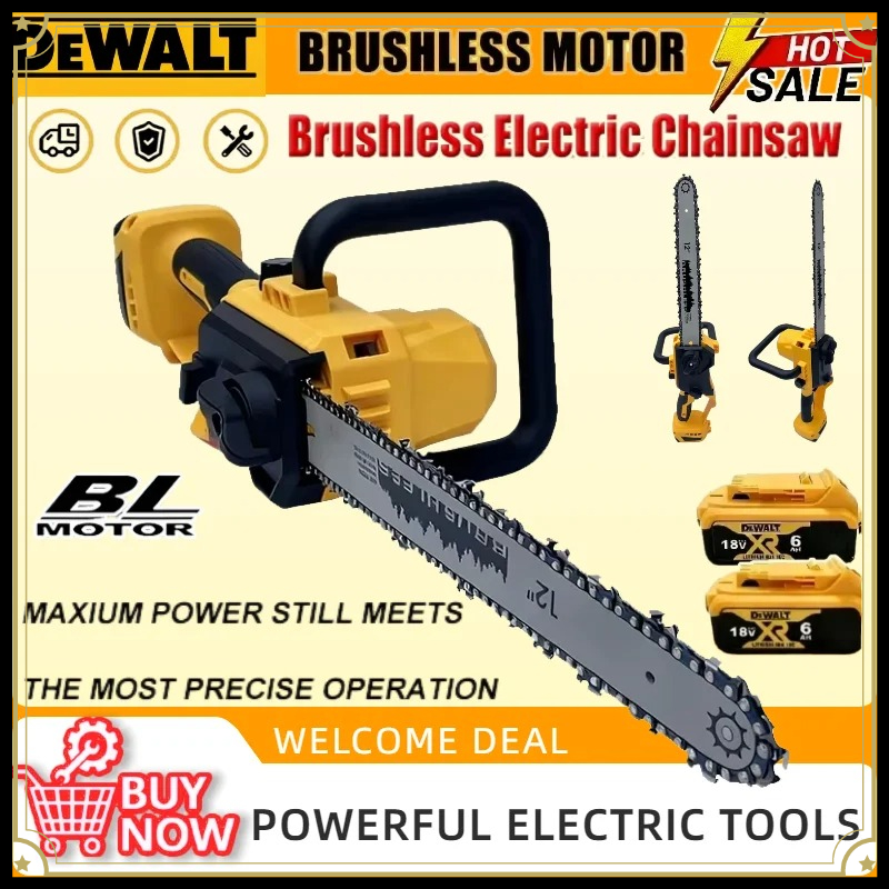 Gardening Tools Battery Powered - منشار سلسلة لاسلكي من ديوالت بقوة
