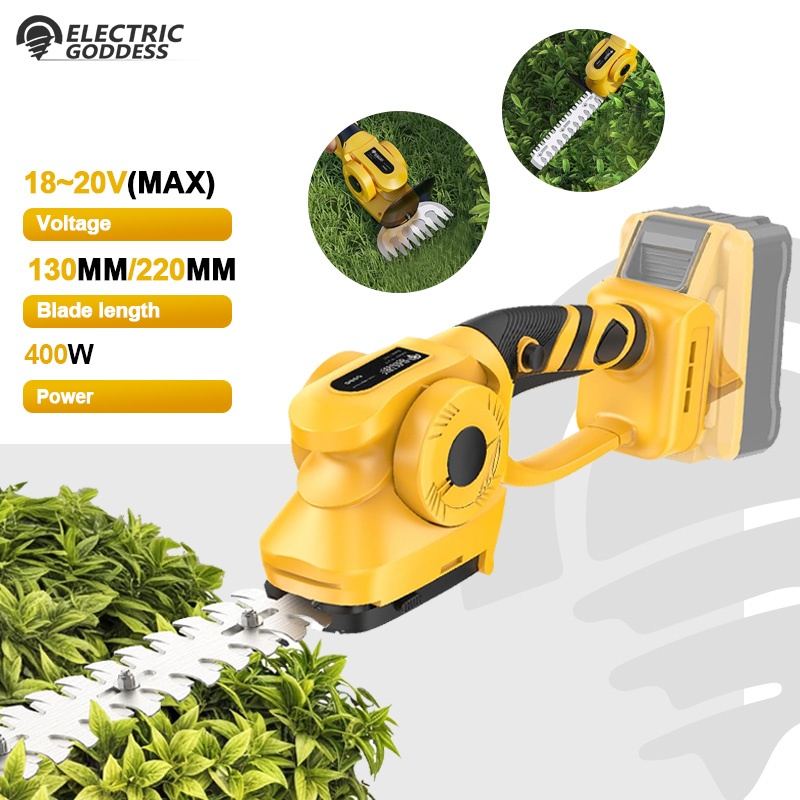 Gardening Tools Battery Powered - مقص سياج كهربائي بدون فرشاة 2