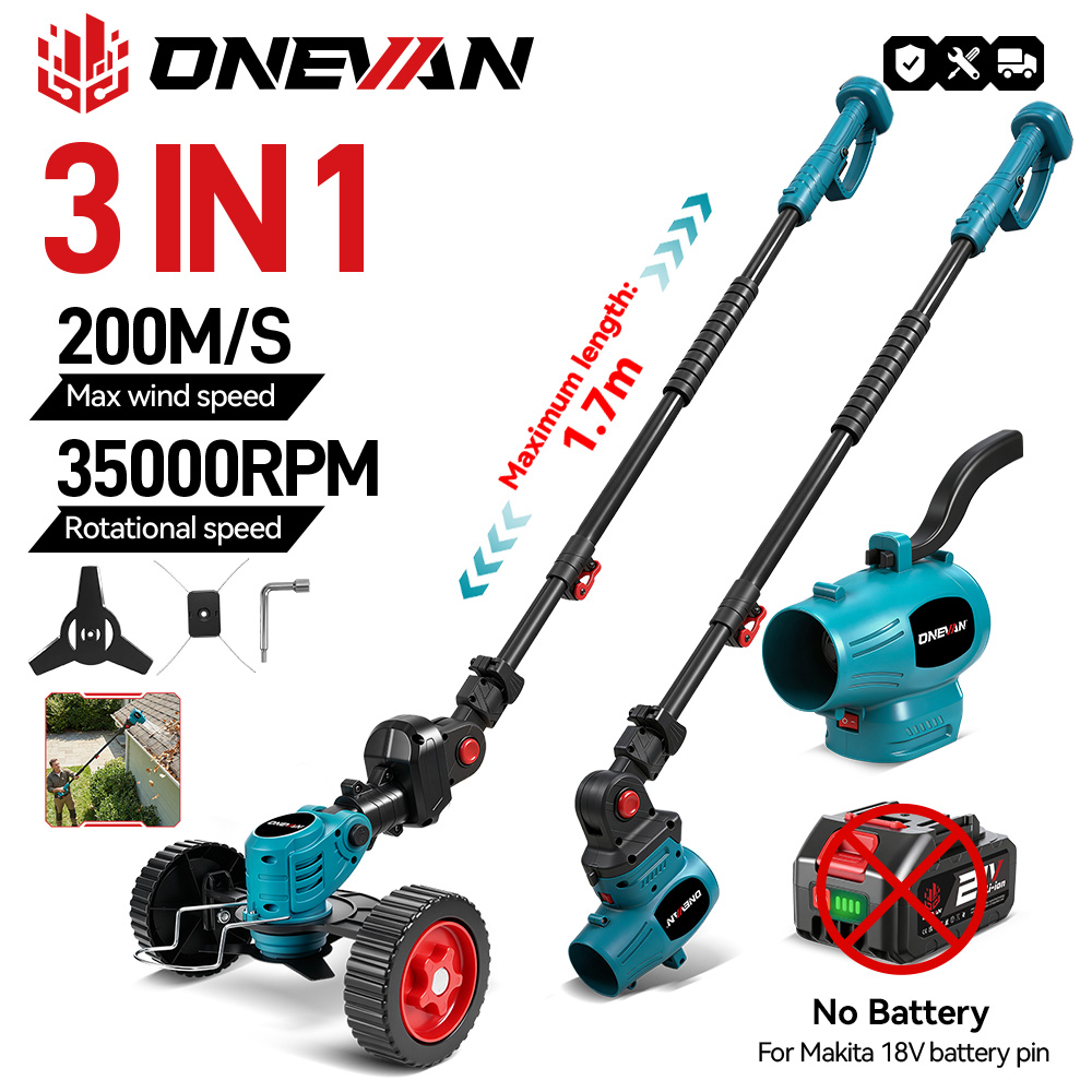 Gardening Tools Battery Powered - ماكينة جز العشب الكهربائية ONEVAN 3