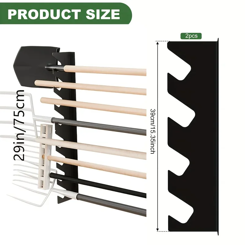 Gardening Tools Organiser - حامل أدوات حدائق معدني متين مع