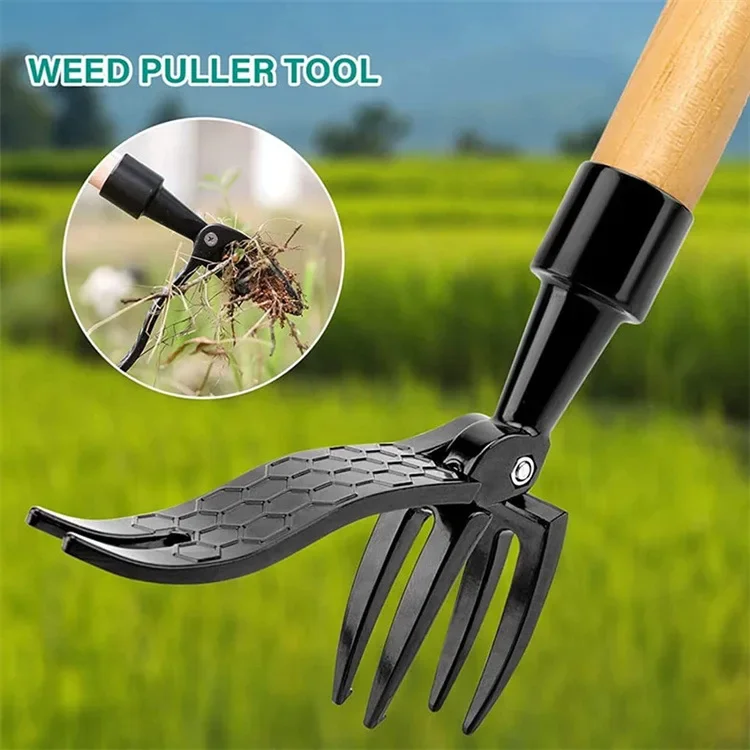 Weed Puller - أداة سحب الأعشاب مع فتحات لولبية،