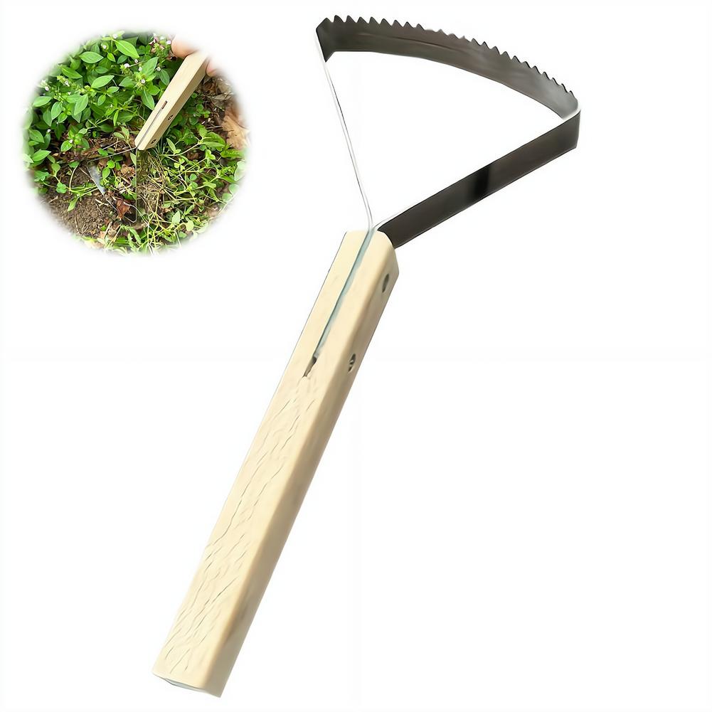 Weed Puller - مكشطة يدوية لإزالة الأعشاب الضارة بمقبض