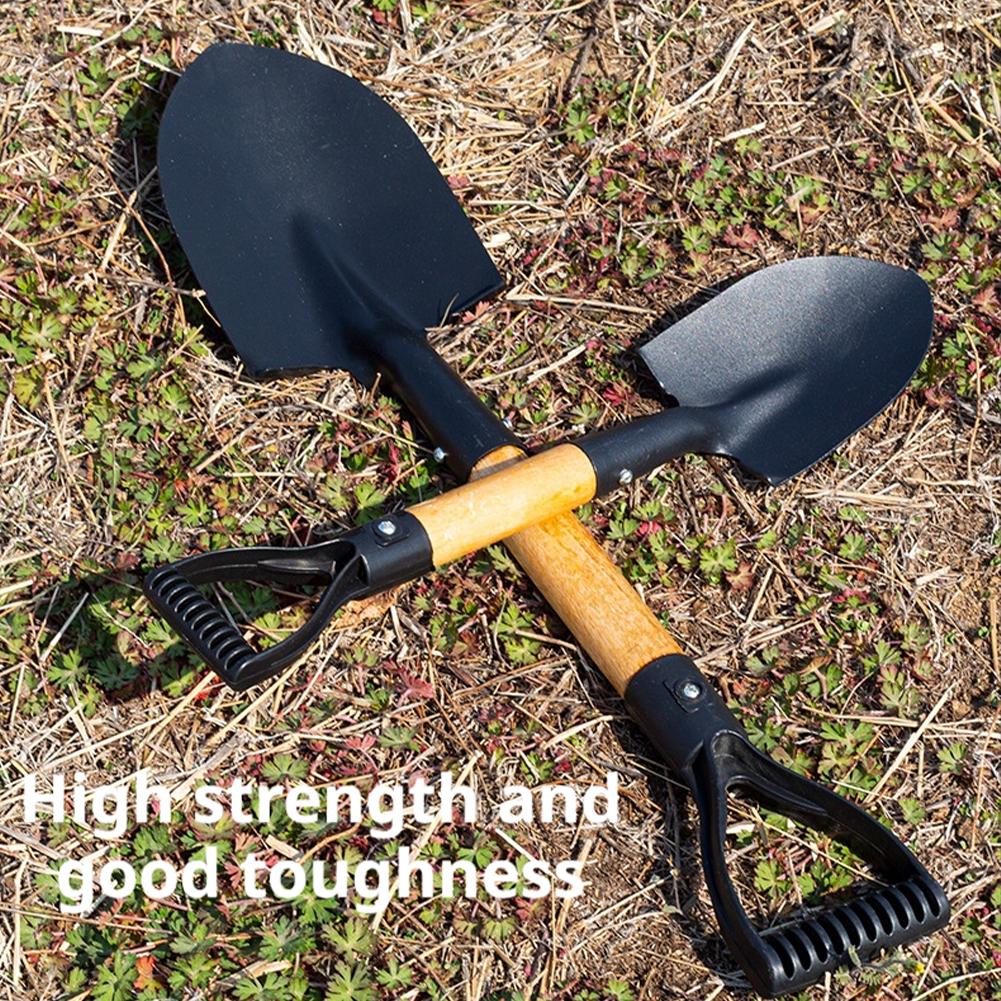 Gardening Tools For 6 Year Old - مجرفة حديقة 36 سم بمقبض خشبي