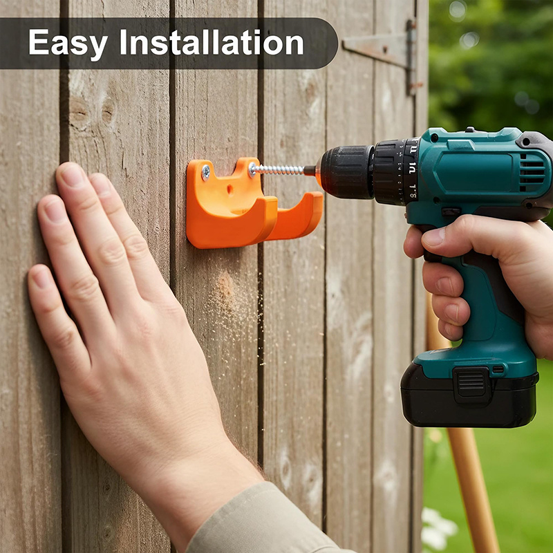 Gardening Tools Screwfix - مجموعتان من حوامل أدوات الحدائق، مكانس/مجارف/مجارف