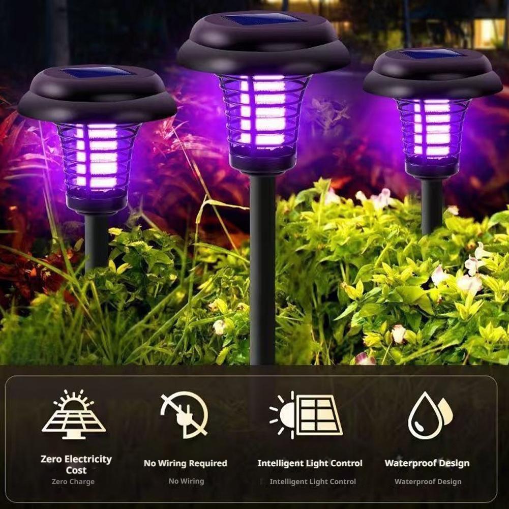 مصيدة حشرات شمسية مقاومة للماء - مراجعة Gardening Tools Uses وسعره