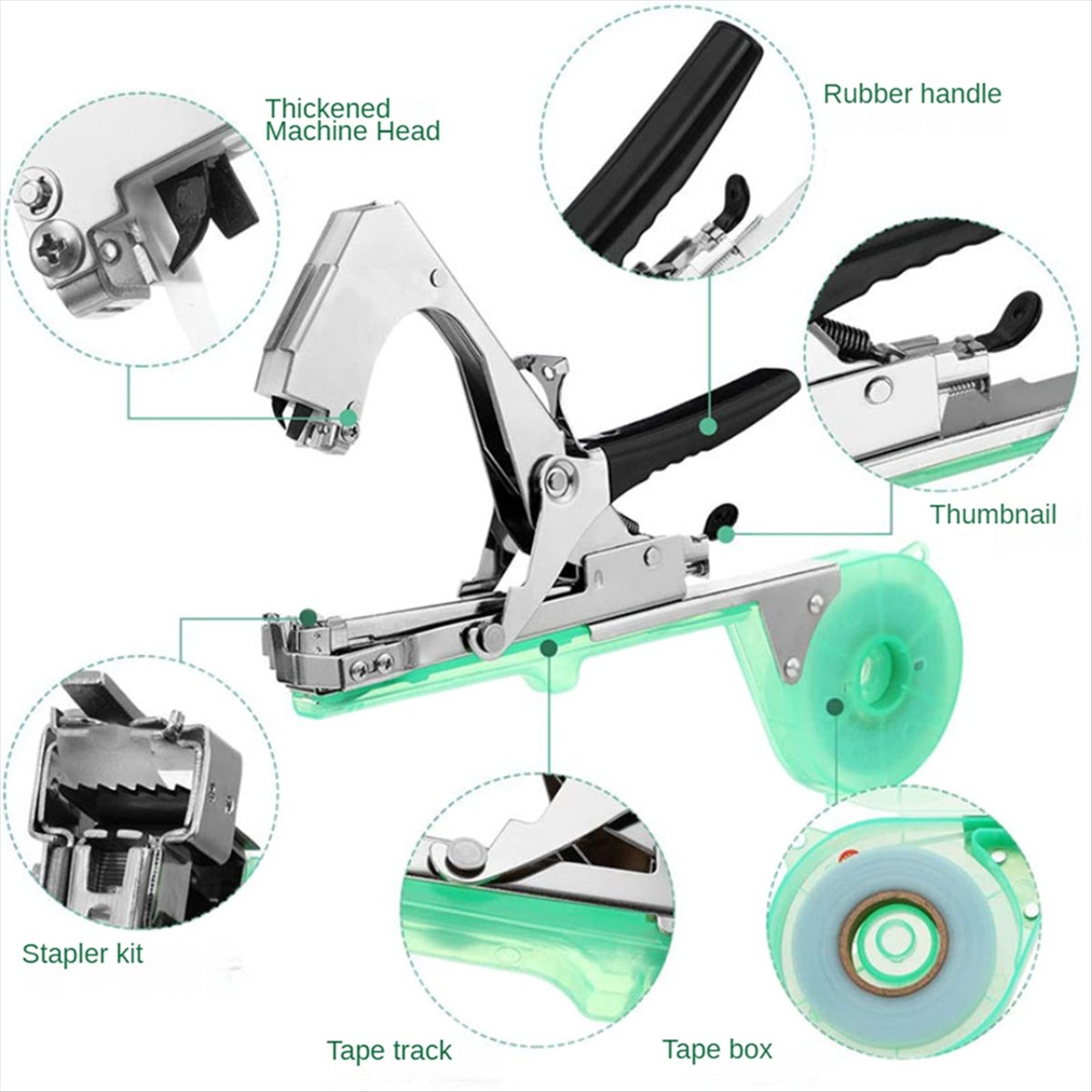 LUCK مشابك ربط يدوية لفروع الن - مراجعة Gardening Hand Tools B&Q وسعره