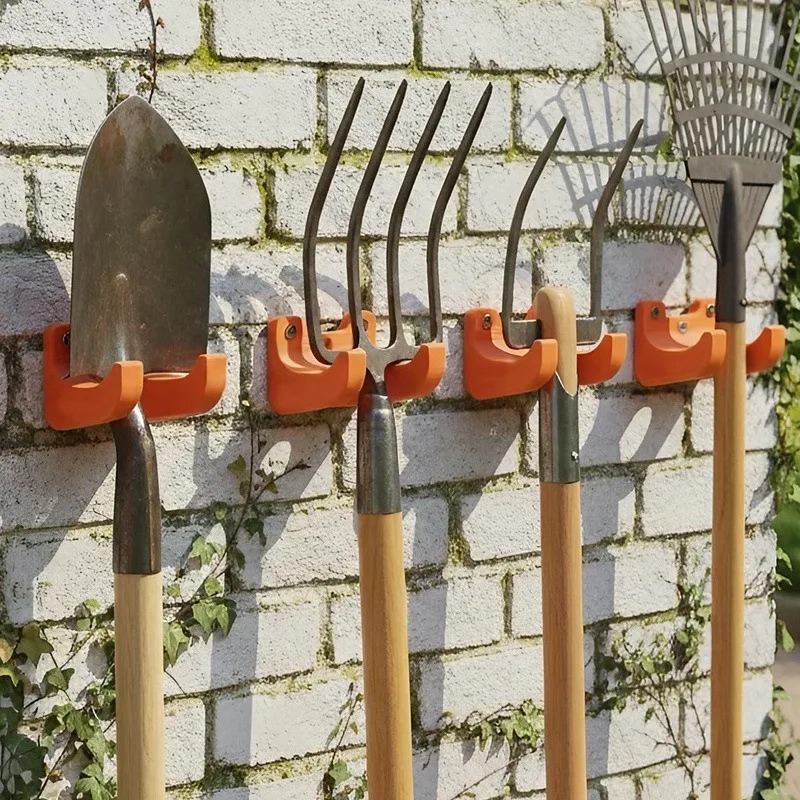 2-10 قطع رف أدوات حدائق شديد ا - مراجعة Gardening Tools Organiser وسعره