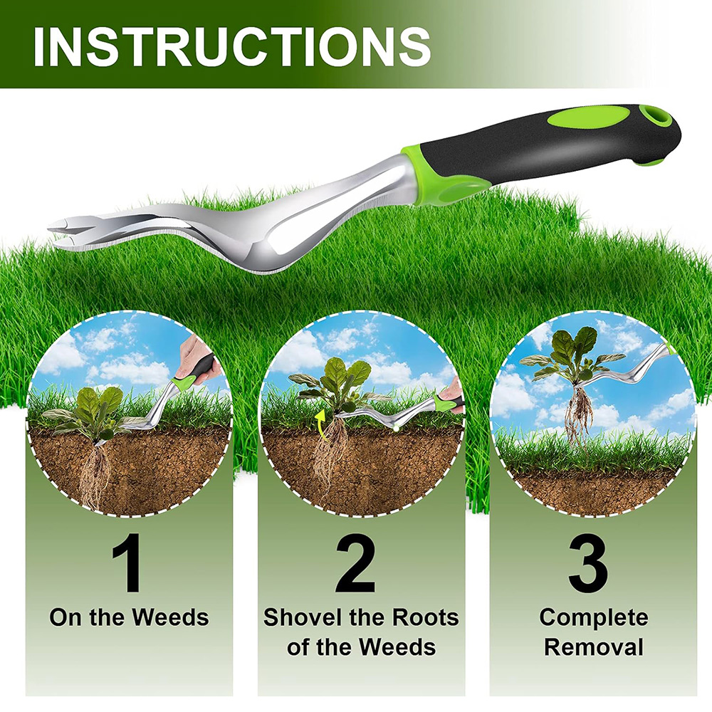 أداة إزالة الأعشاب الضارة اليد - مراجعة Weed Puller وسعره