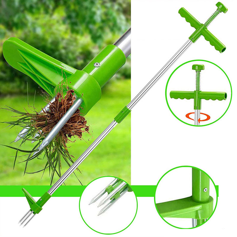 المحمولة مقبض طويل مزيل الاعشا - مراجعة Weed Puller وسعره