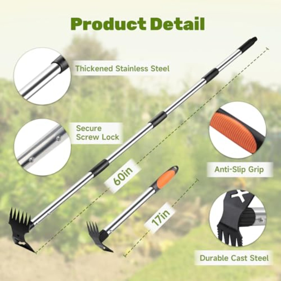 أداة إزالة الأعشاب الضارة بطول - مراجعة Weed Puller وسعره