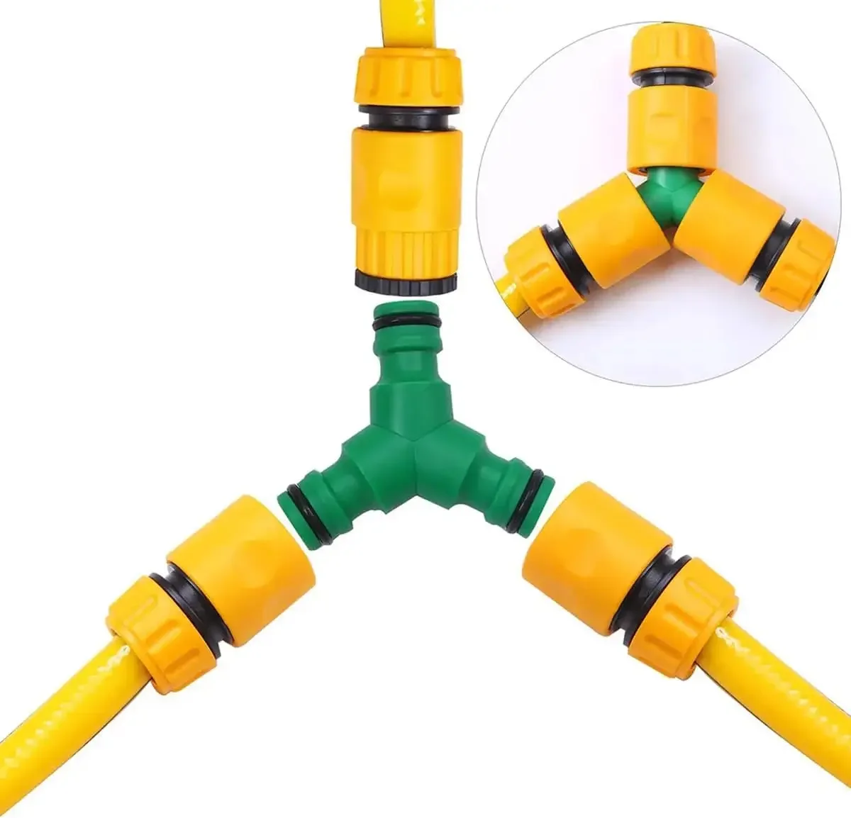خرطوم حديقة مدفع المياه موصل س - مراجعة Gardening Tools Youtube وسعره