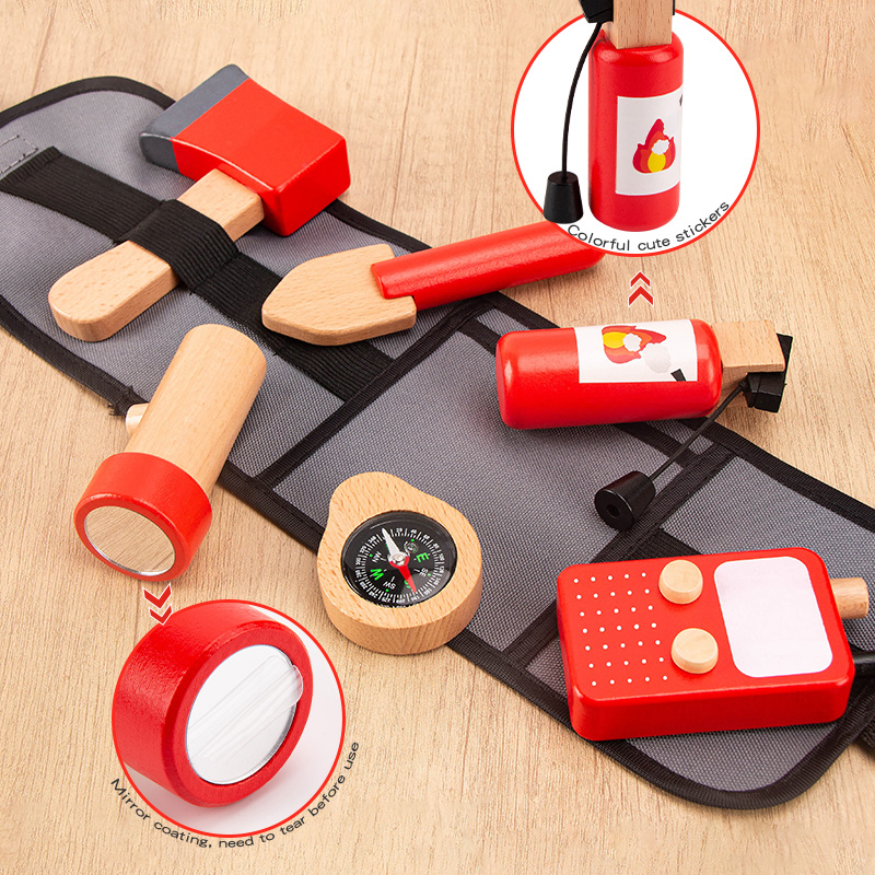 أطفال خشبية محاكاة أداة رجال ا - مراجعة Gardening Tools For 6 Year Old وسعره