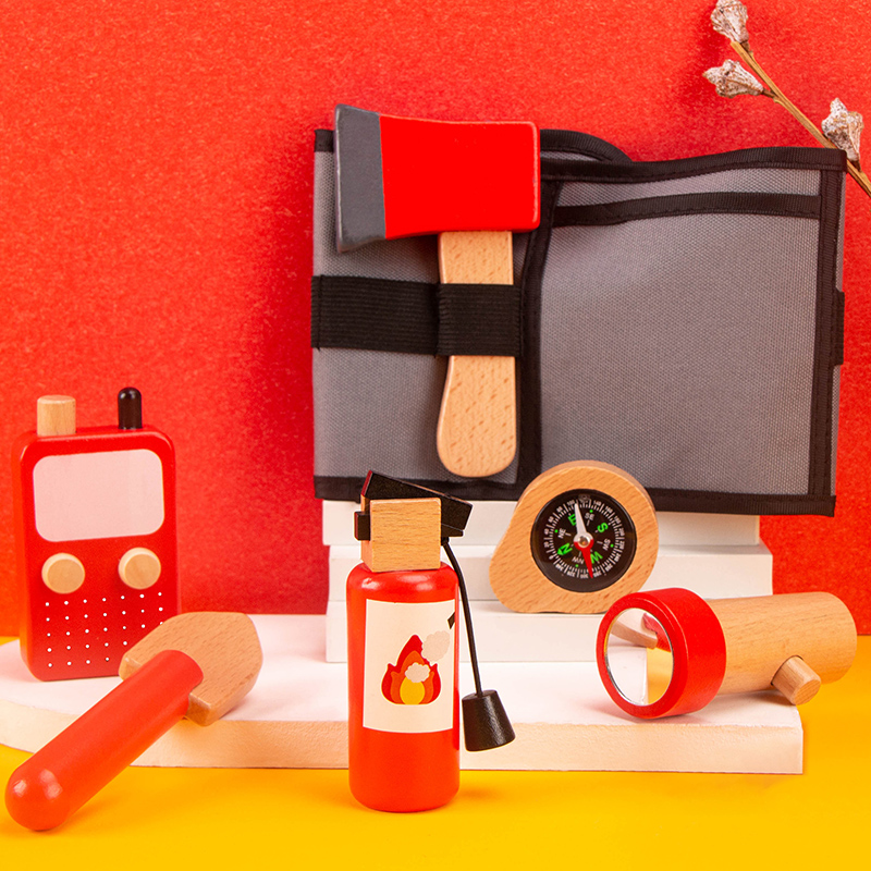 أطفال خشبية محاكاة أداة رجال ا - مراجعة Gardening Tools For 6 Year Old وسعره