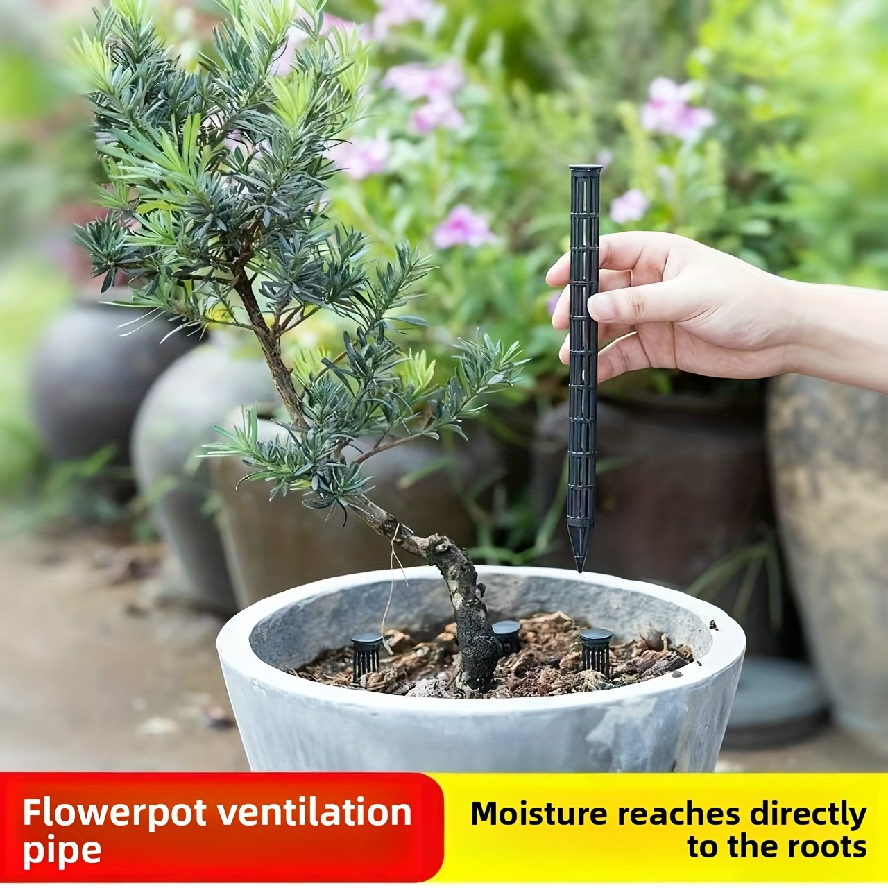 10 قطع من أنابيب تهوية النباتا - مراجعة Gardening Tools Youtube وسعره