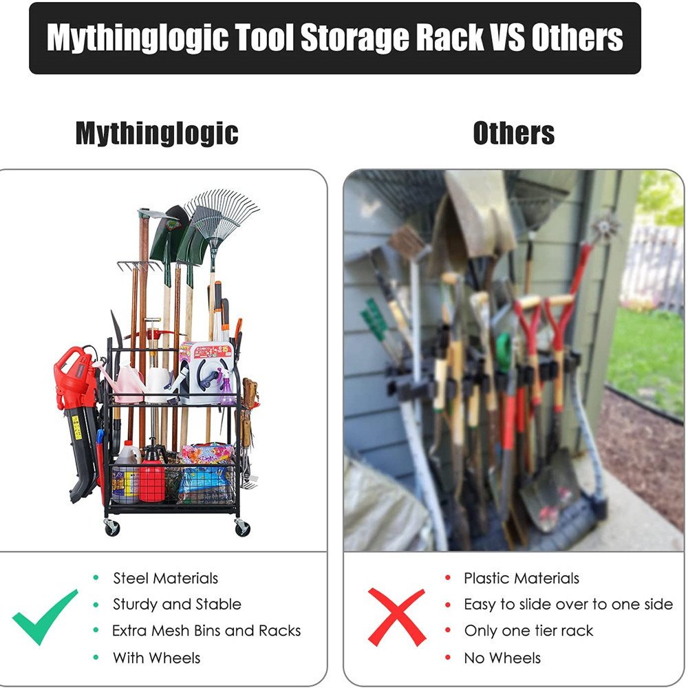 منظم أدوات الحديقة، حامل أدوات - مراجعة Gardening Tools Holder وسعره