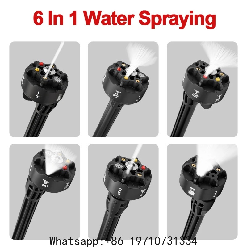 غسالة سيارات لاسلكية بضغط عالي - مراجعة Gardening Tools Battery Powered وسعره